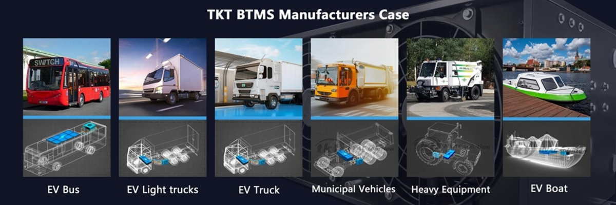 sistema de gestión térmica de batería para ev