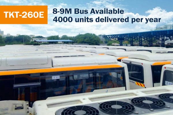 8-9m bus air conditioning