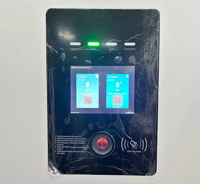 install ev charging station