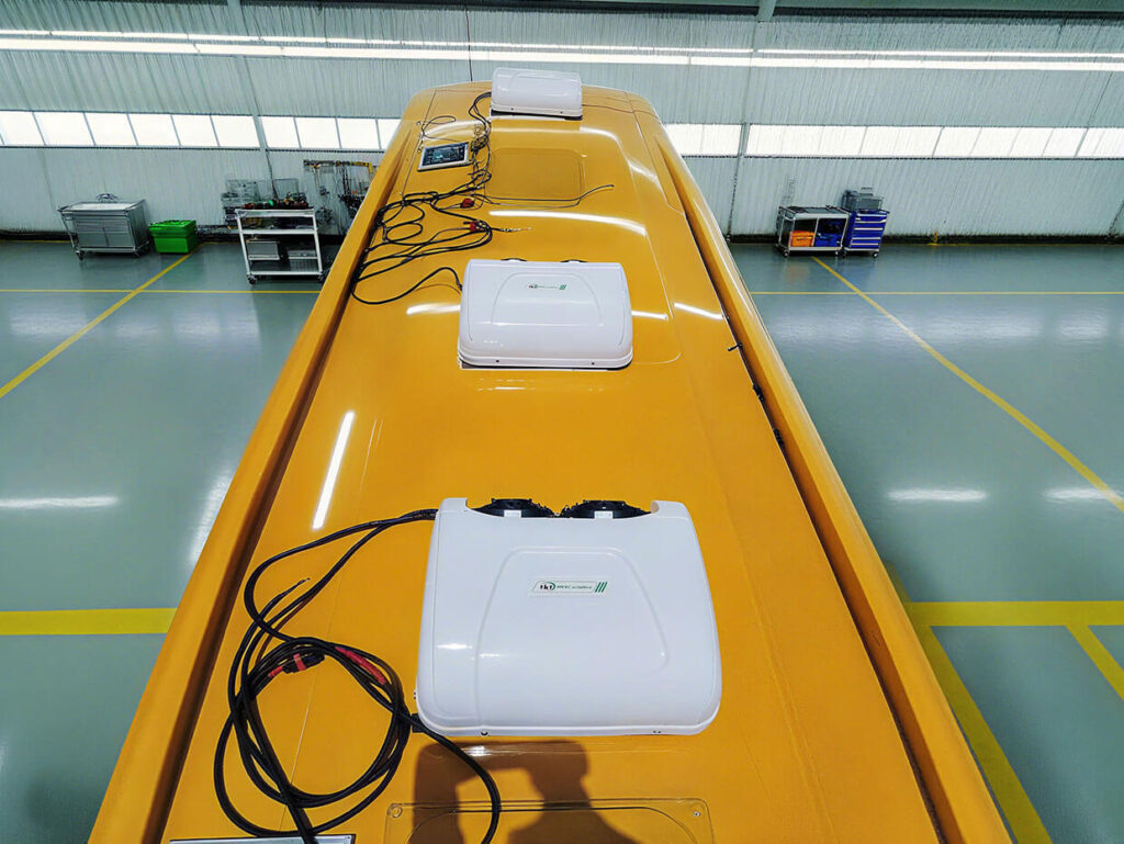 12V/24V Bus Air Conditioner: A Low-Cost Retrofit Solution