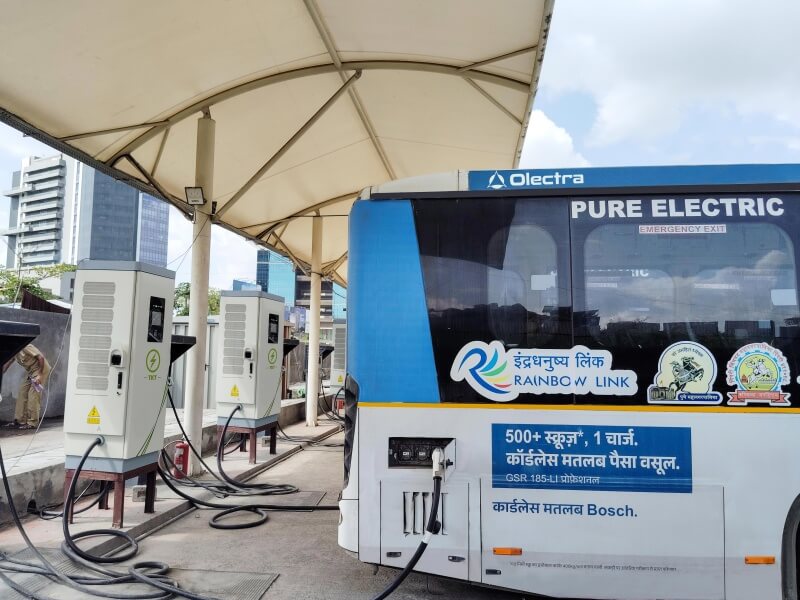 electric bus charging